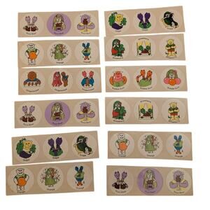 Vintage 80's CTP Sniffy's Gang Scratch & Sniff Stickers